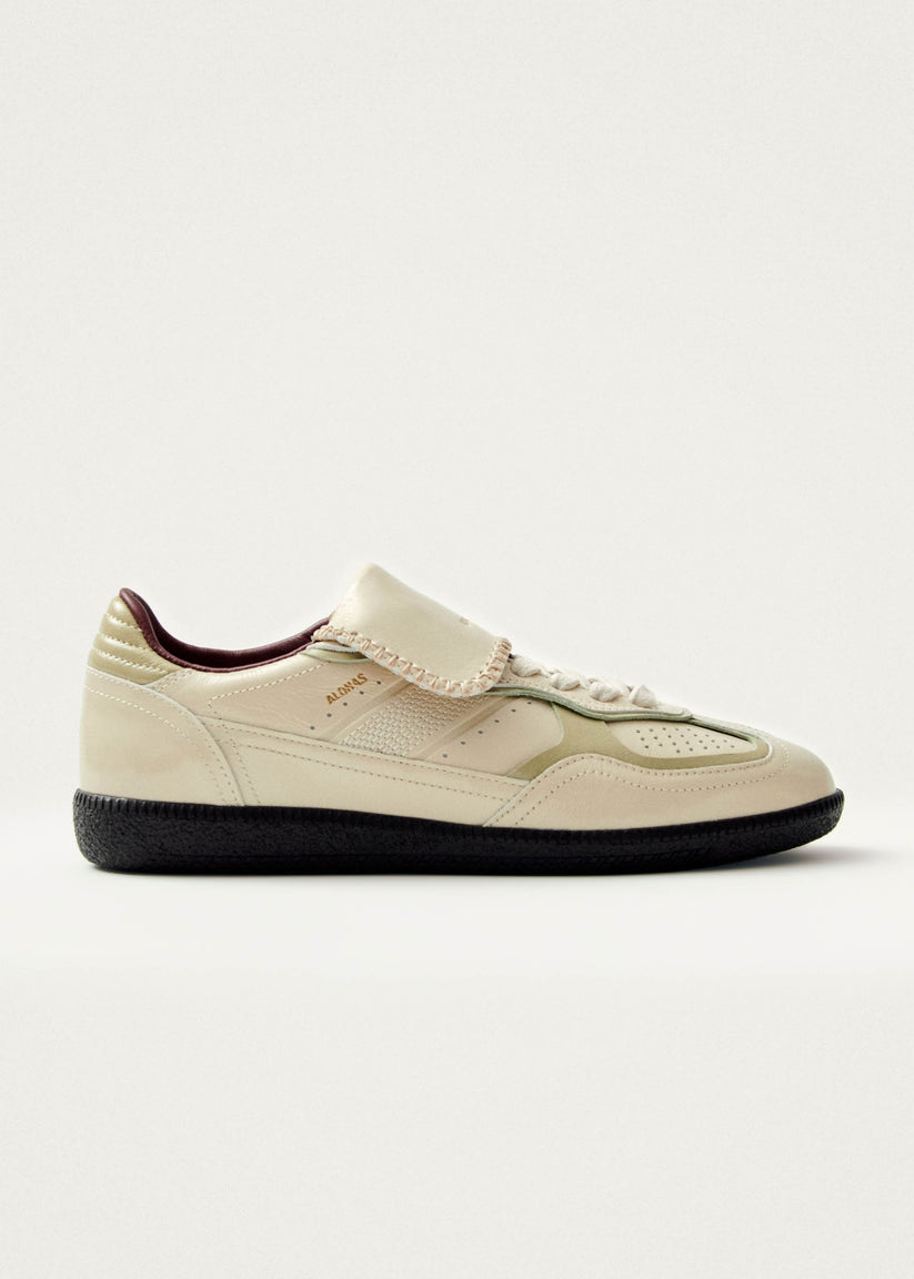 Alohas Tb.490 Club Onix Zapatillas de Cuero Color Crema
